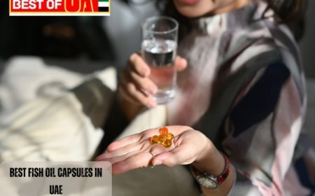 Best Fish Oil Capsules in UAE for Overall Wellness