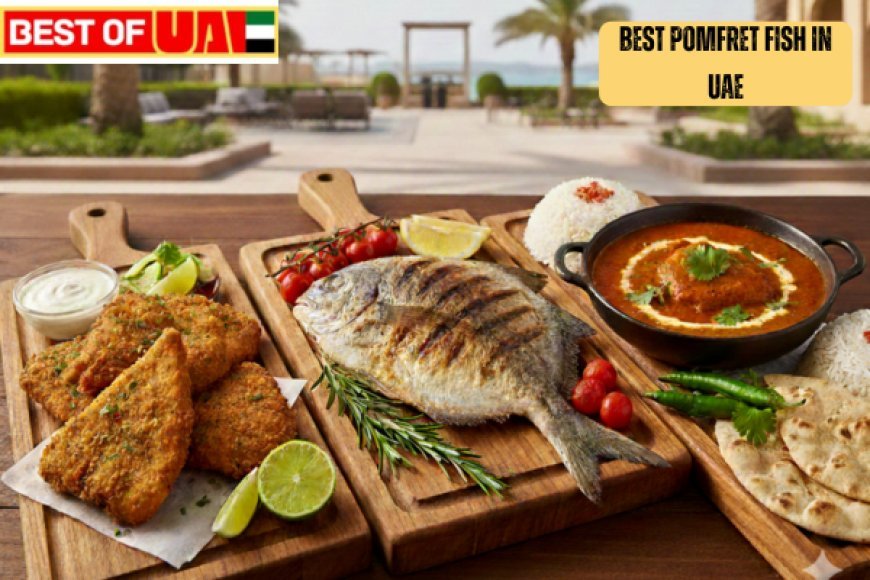 Best Pomfret Fish in UAE for Grilling, Frying and Curry Recipes