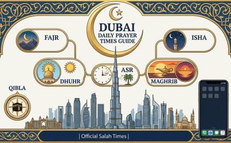 Prayer Time Dubai – Complete Daily Salah & Azan Time Guide